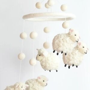 Adorable Sheep Baby Mobile